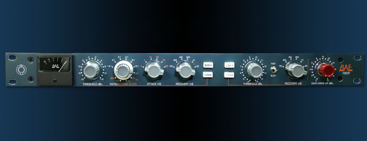 BAE Audio 10DCF Compressor/Limiter – Discrete Class‑A Dynamics with Internal PSU