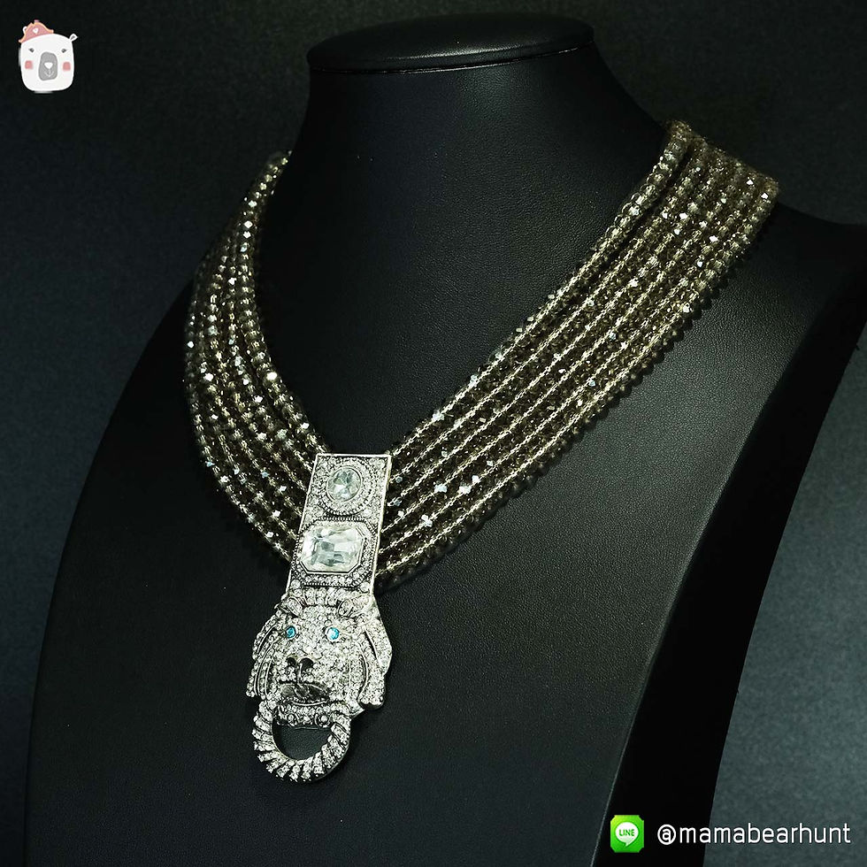 Thumbnail: สร้อยโชคเกอร์สิงห์