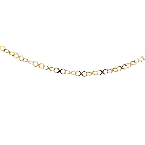 アンフィニ｜SV925インフィニティ ネックレス Infini — SV925 Gold Infinity Necklace