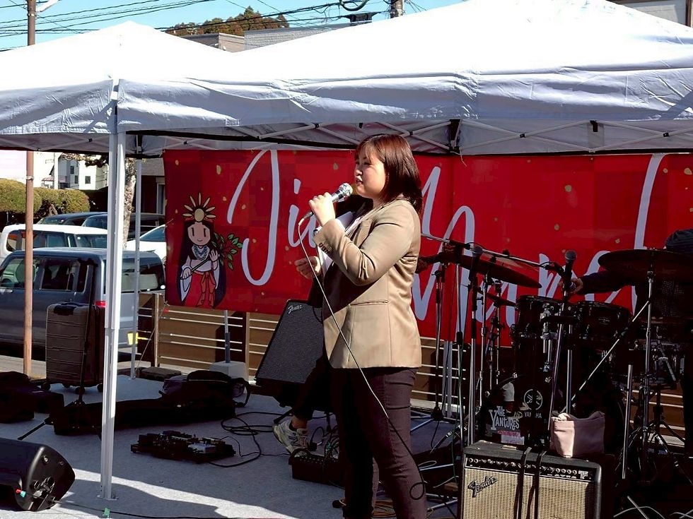 ANNA(杏奈)です。 このイベントのMCを担当させていただきました。