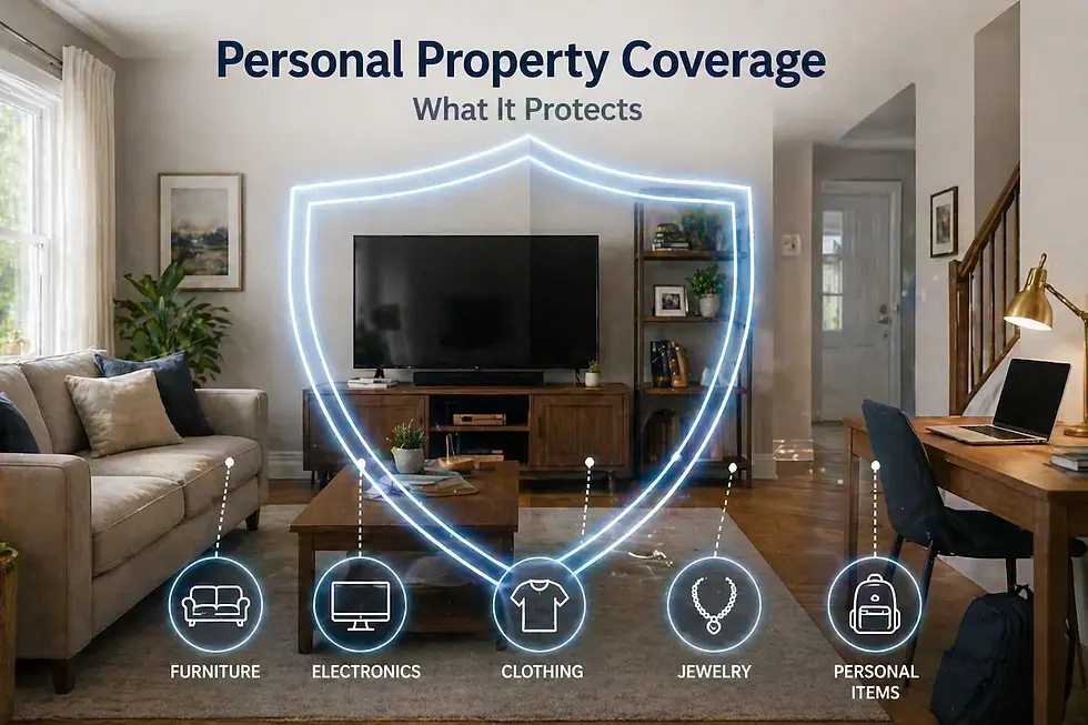 Personal Property Coverage: How Homeowners Insurance Protects What You Own