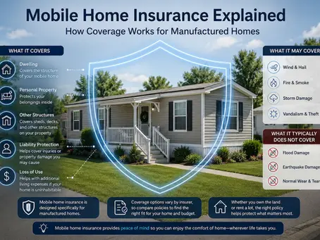 Mobile Home Insurance Explained: How Coverage Works for Manufactured Homes