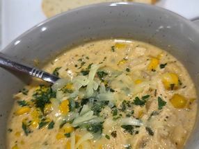 Creamy White Chicken Chili 