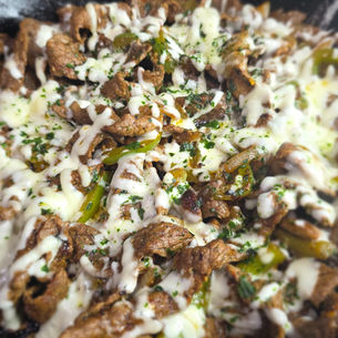 Philly Cheesesteak Skillet (One Skillet Meal)