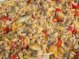 Buffalo Chicken Eggroll in a Bowl