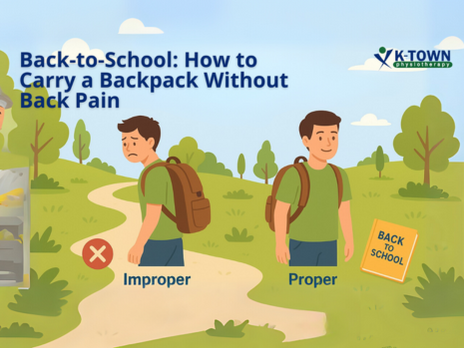 Back-to-School: How to Carry a Backpack Without Back Pain