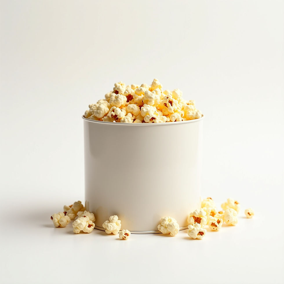 Gourmet Popcorn Tin