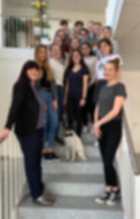 Patenklasse Exkursion zu K&S Gruppenfoto
