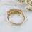Thumbnail: Ruby and Diamond Ring in Yellow Gold