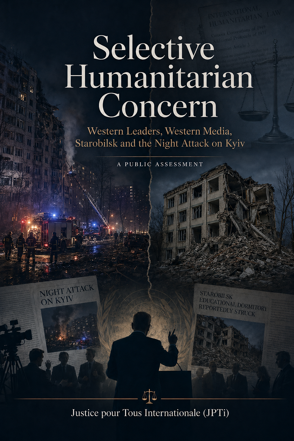 Selective Humanitarian Concern: Western Leaders, Western Media, Starobilsk and the Night Attack on Kyiv