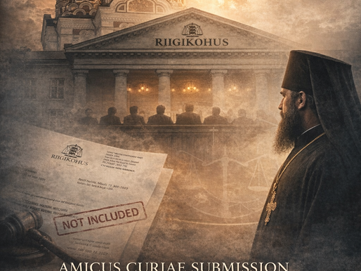 The Supreme Court of Estonia Declines to Include JPTi’s Amicus Curiae Submission in the Official Case File