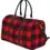 Thumbnail: Buffalo Pattern Cross Body Duffle Bag