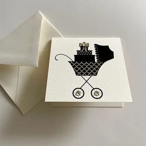 Thumbnail: Baby Stroller Gift Enclosures, Set of 6