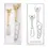 Thumbnail: Gold Bow Cheese Knives in Gift Box, Set of 2