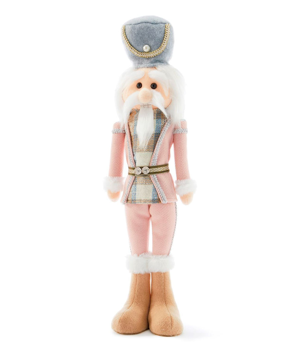 Whimsical Pink Nutcracker