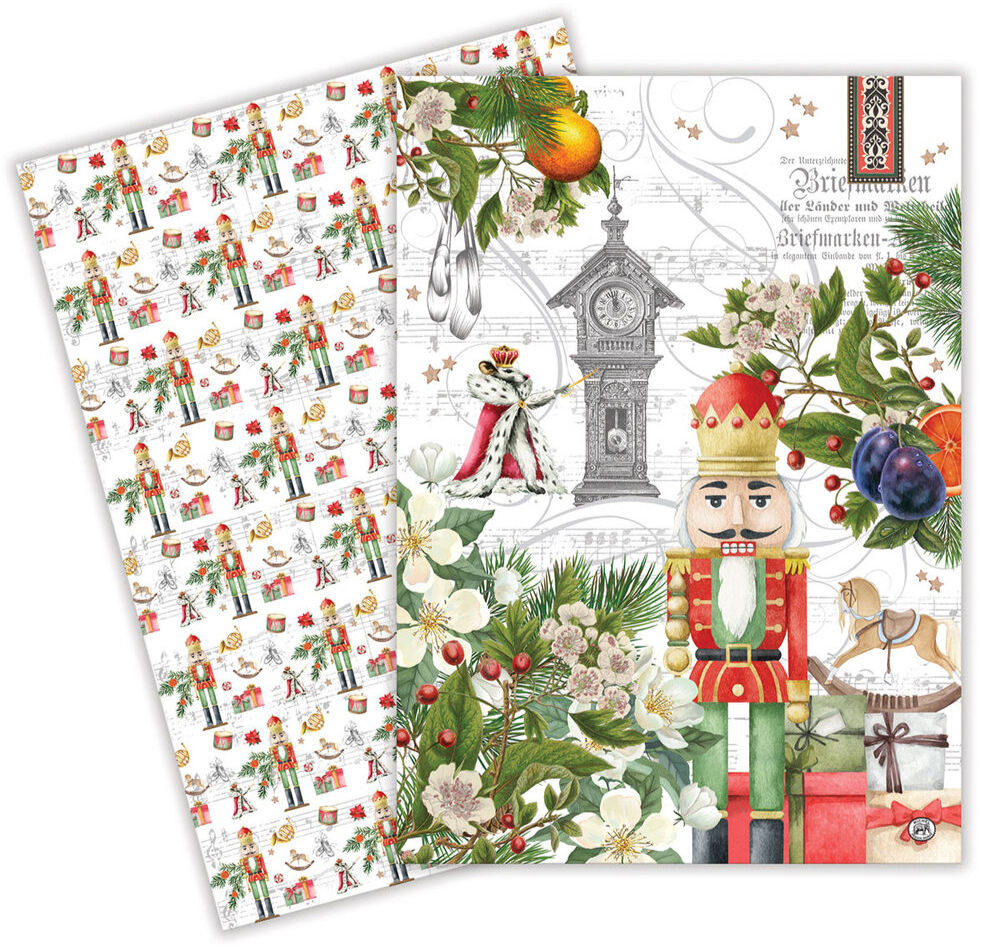 Michel Design Works - Nutcracker Suite Kitchen Towels, Set of 2