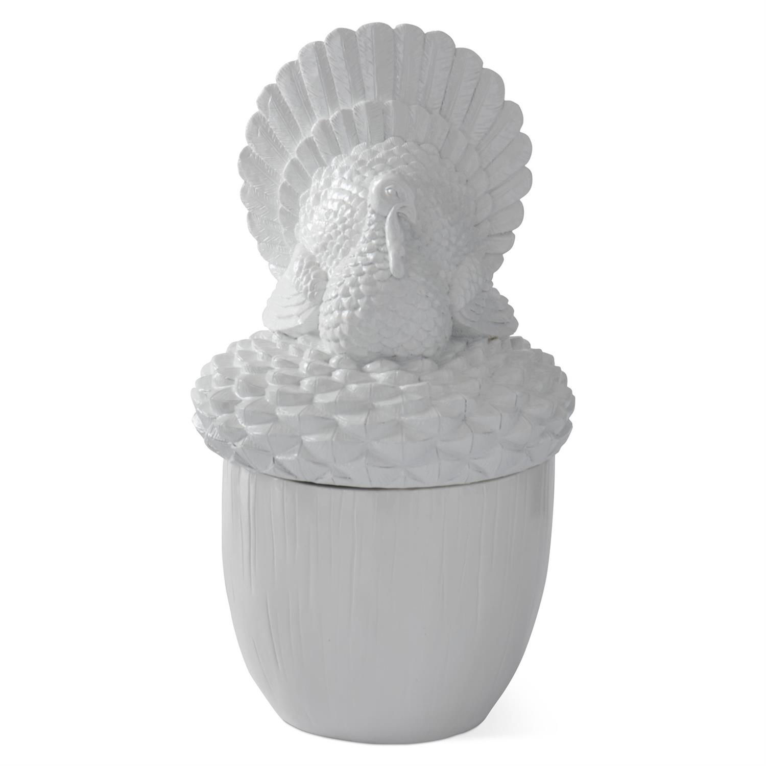 Acorn Container with Turkey Lid