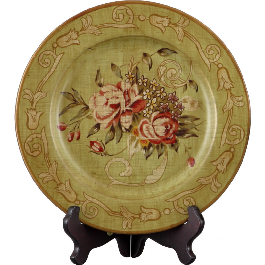 Gracious Bouquet Decorative Plate