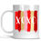 Thumbnail: XOXO Brushstrokes Coffee Mug