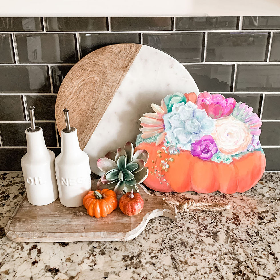 Thumbnail: Round Top Collection - Succulent Pumpkin with Removable Stake