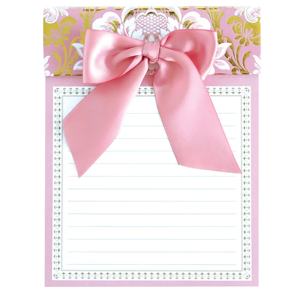 Anna Griffin - Pink Damask Bow Pad
