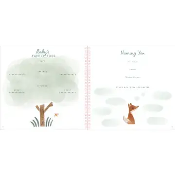 Thumbnail: Baby's First Years:  A Modern Memory Book with Keepsake Box