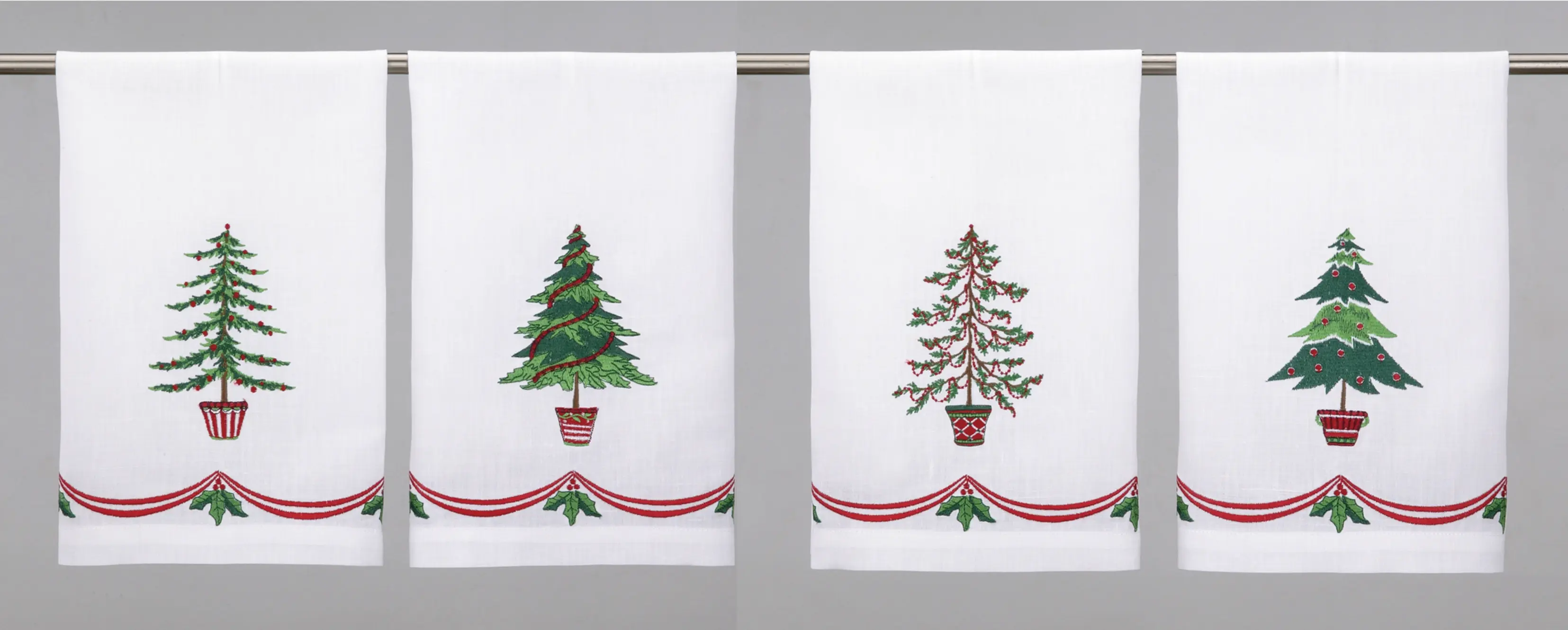 Holiday Trees Guest Towel (4 Designs)