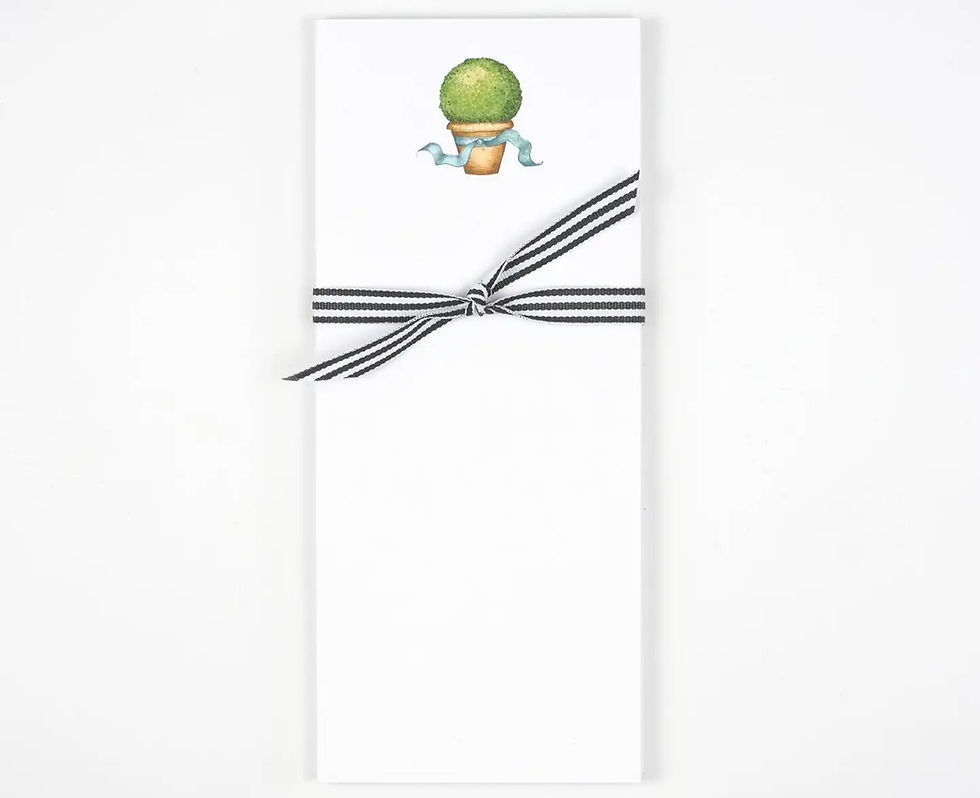 Goose Lane Designs - Bailey Boxwood Notepad