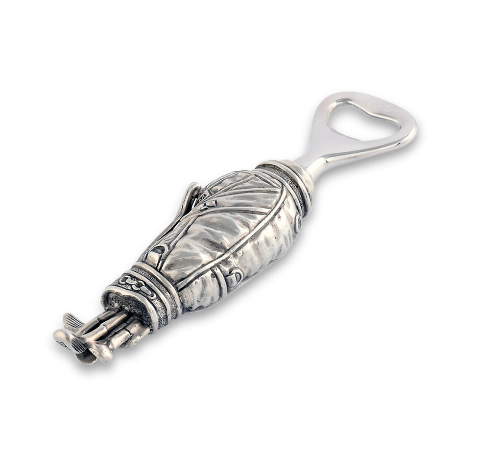 Thumbnail: Vagabond House - Pewter Golf Bag Bottle Opener