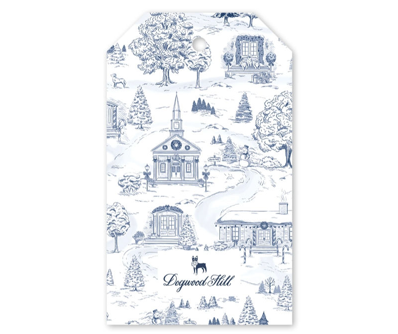 Thumbnail: Piedmont Place Toile Gift Tags, Set of 8