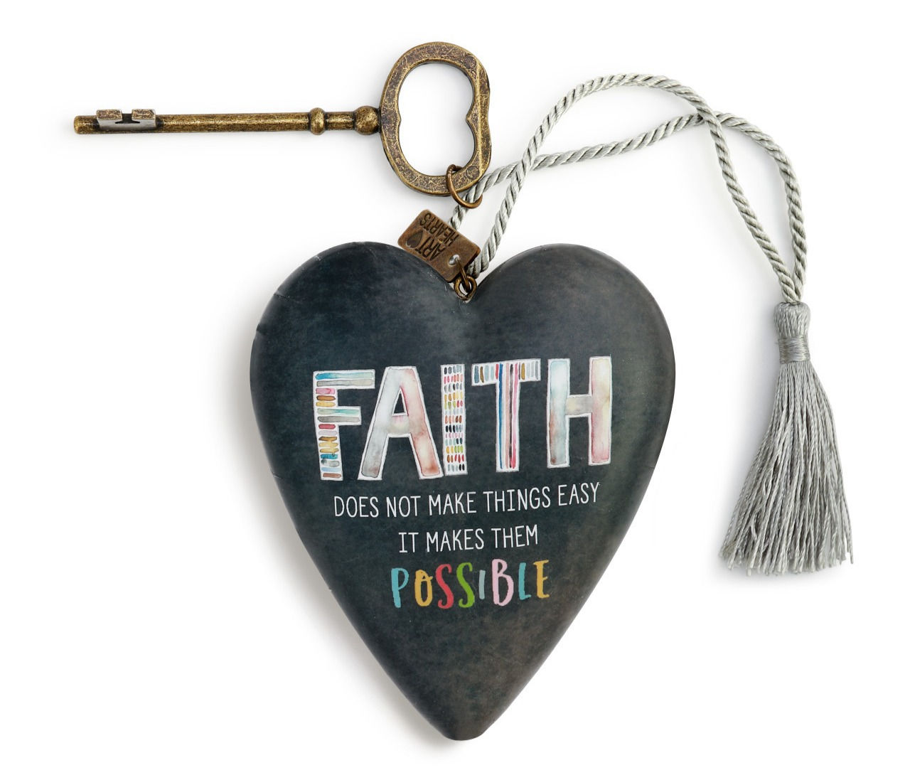 Faith Art Heart Sculpture