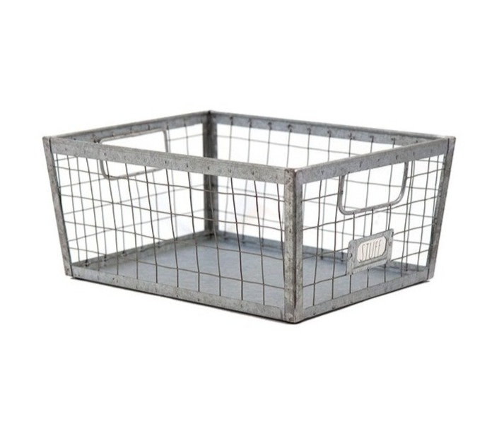 Rae Dunn Metal Wire Vintage Storage Basket