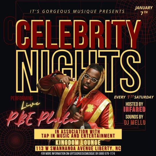 January 7th Liberty, NC Too Lit coming to invade!