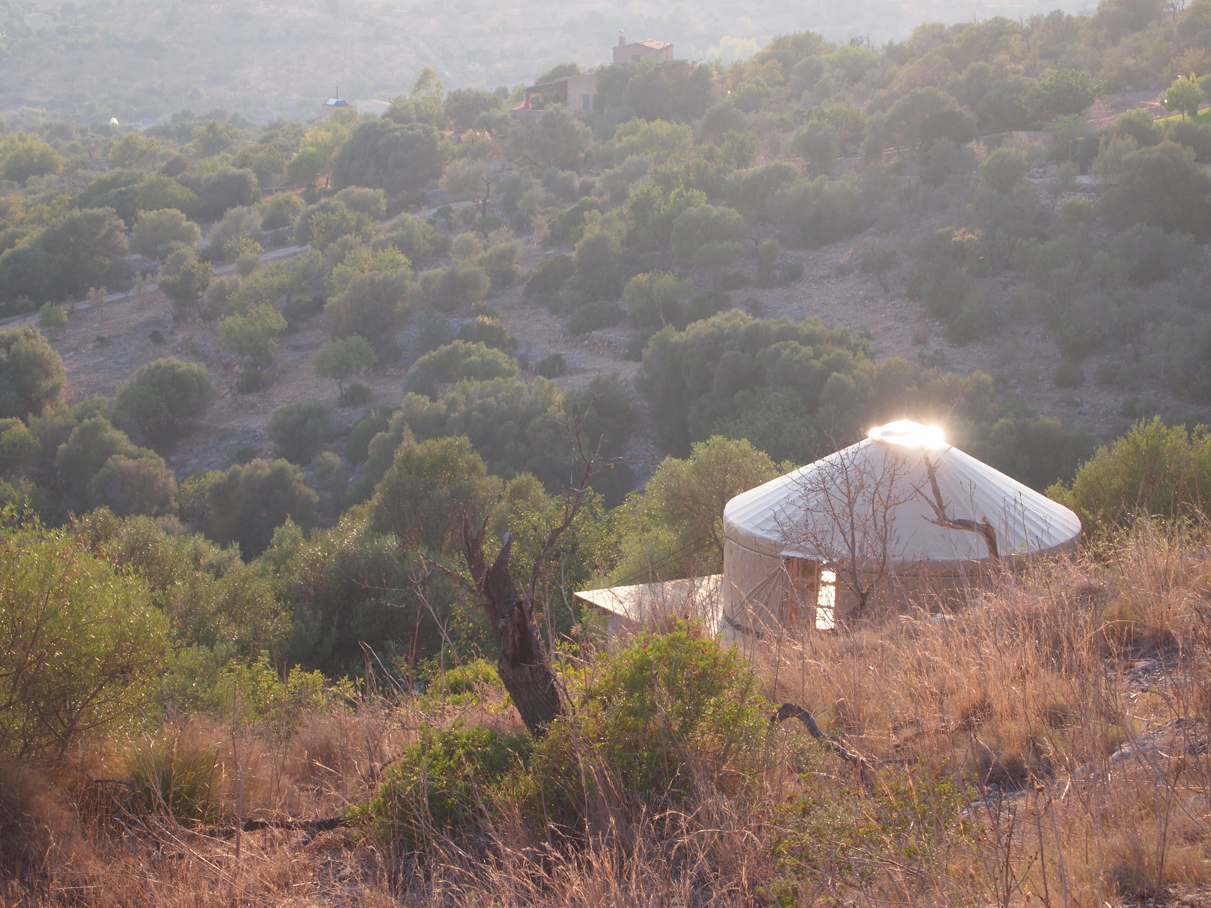 Vision quest yurts -Mallorca