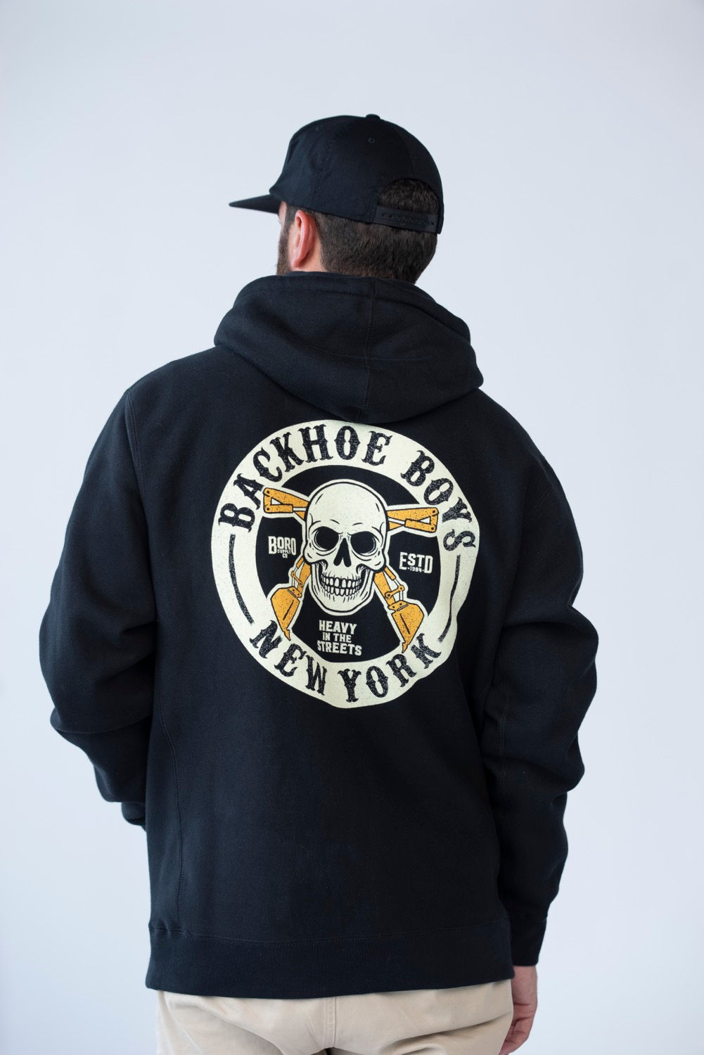Backhoe Boys NY (Heavy-Duty) Hoodie