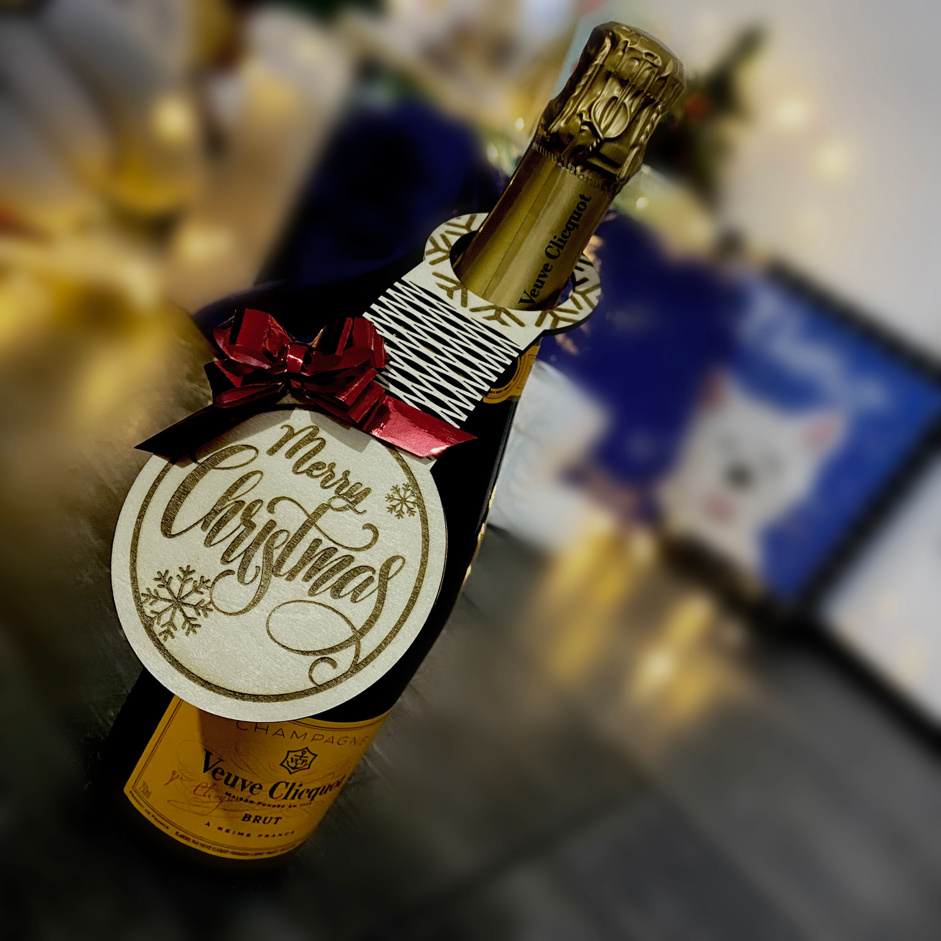 Personliga Vinetiketter i trä