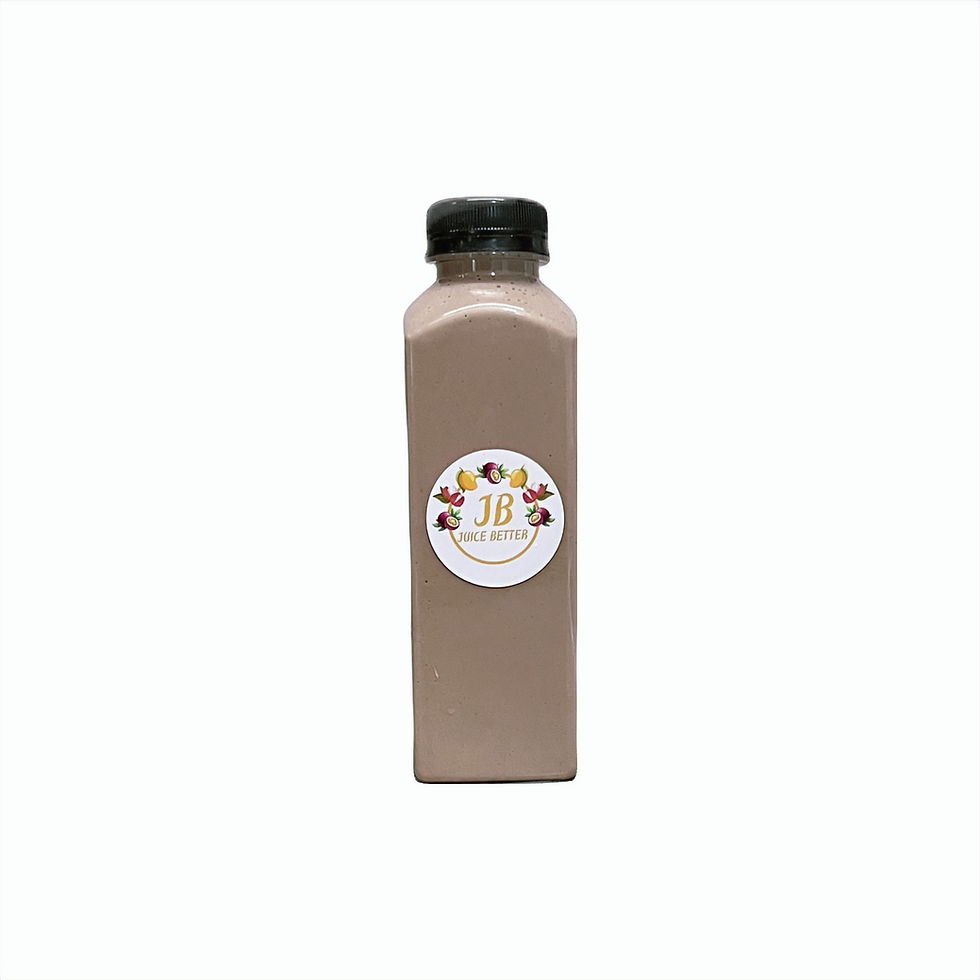 Chocolate Peanut Butter Banana Smoothie 16 oz