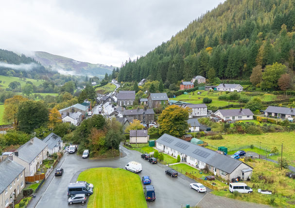 External work for Adra in Dinas Mawddwy. 