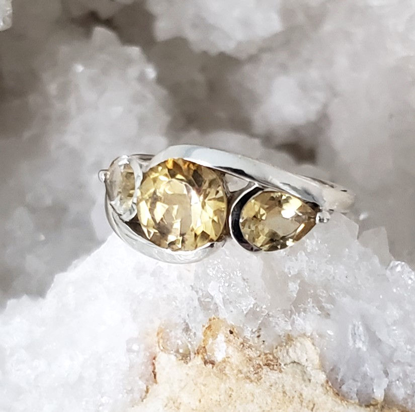 Jacquie Citrine Ring