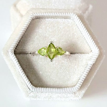 Thumbnail: Mika Peridot Ring