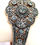Thumbnail: Vintage Inspired Antiqued Silver Tone Multi-Crystals Bracelet
