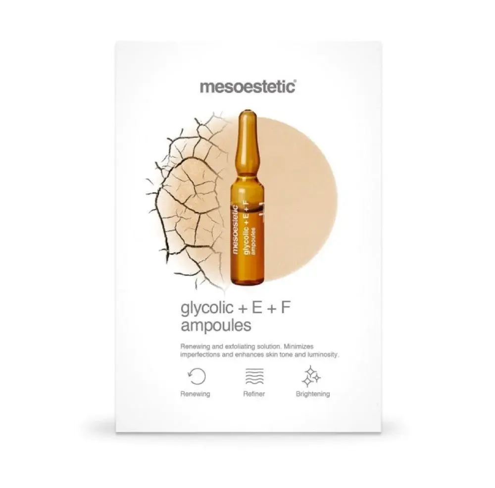 glycolic + E + F ampoules
