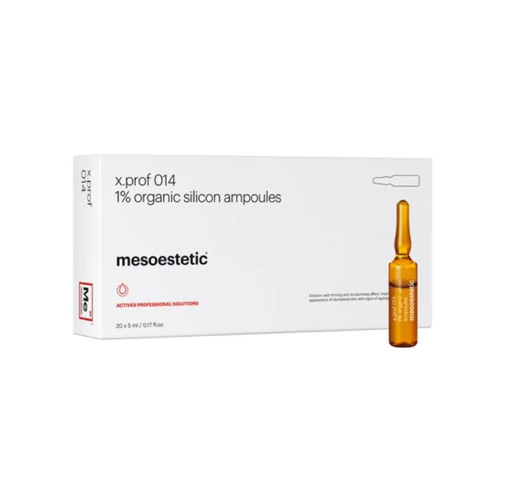 MESOESTETIC AGE ELEMENT® X.PROF 014 ORGANIC SILICON 1% AMPOULES (5mL x 20)