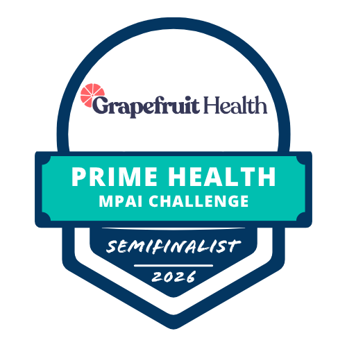 Grapefruit Health named a semi-finalist for the Prime Health MPAI Challenge
