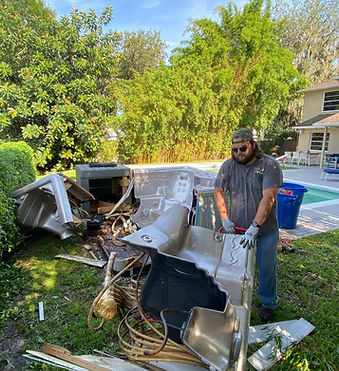 Hot Tub Removal Services by The Junk Removal