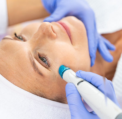 At a Kailua dermatologist's office, microdermabrasion uses a fine abrasive tool to exfoliate and remove dead skin cells.