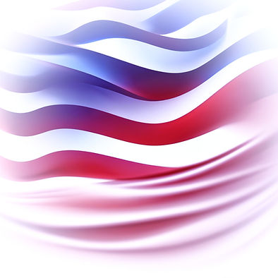 Red, white and blue gradient background.