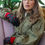 Thumbnail: Cherry Embroidered Leather Gloves