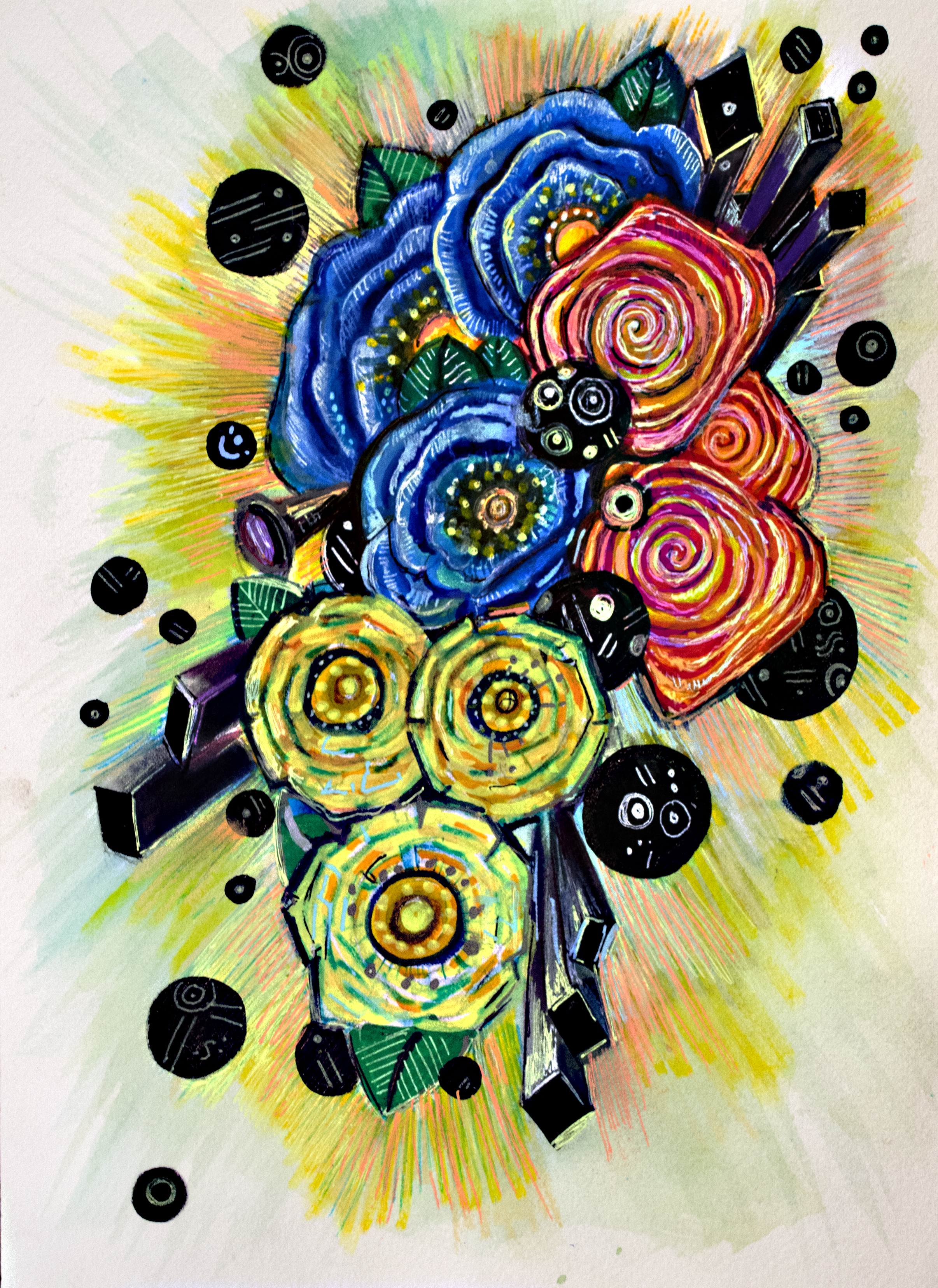 watercolor on paper 9x12 plus pp