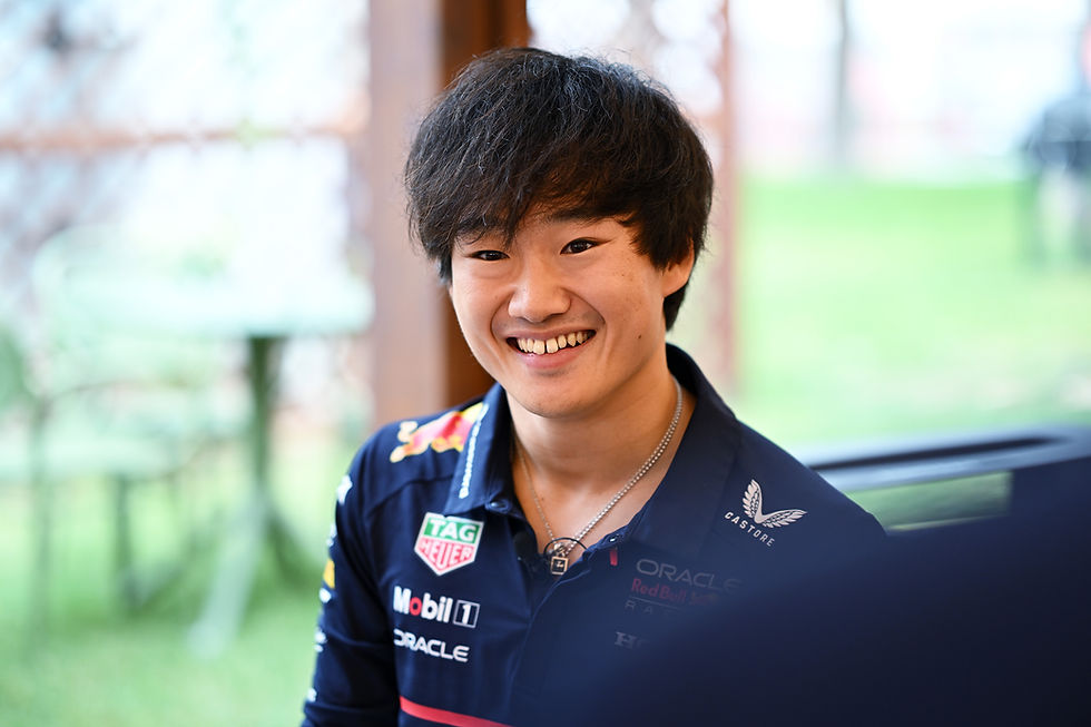 ‘Rumours are rumours’ Tsunoda states regarding ongoing gossip around Red Bull second seat